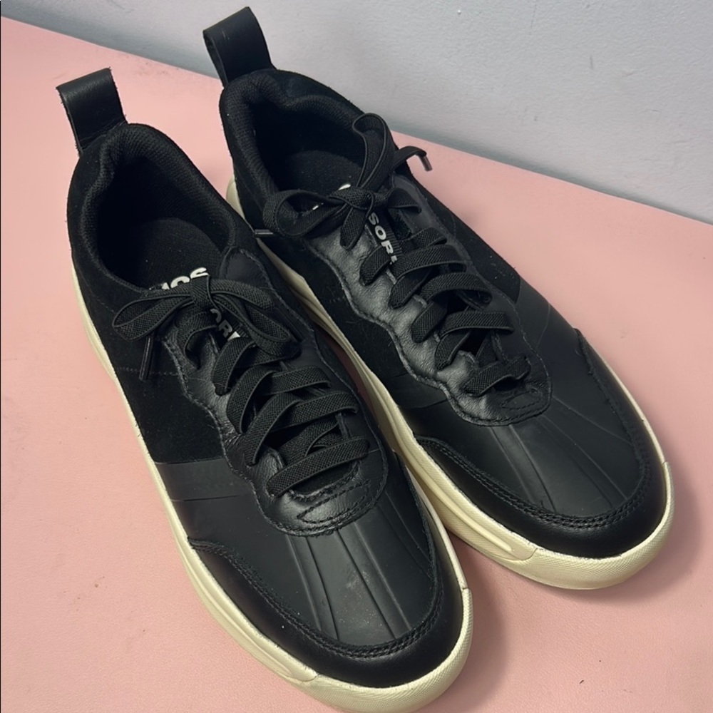 Sorel Black Waterproof Sneakers Women's Size 8.5